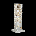 Настольная лампа прямоугольная с мозаичным хрустальным оформлением Sparks of Crystal варинант исполнения - 2 | Loft Concept в Волгограде