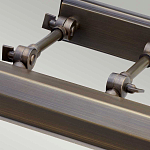 Светильник для картин с призматическим плафоном и двойными регулируемыми шарнирами Elstead Lighting варинант исполнения - 43 | Loft Concept в Волгограде