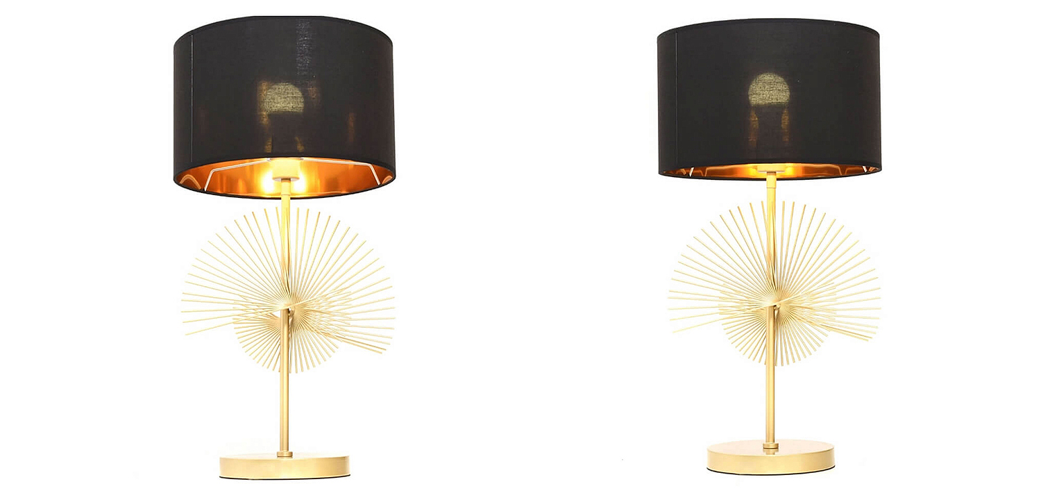 Настольная лампа Genoveva Table lamp black Настольная лампа Genoveva Table lamp black - Loft-Concept в Волгограде