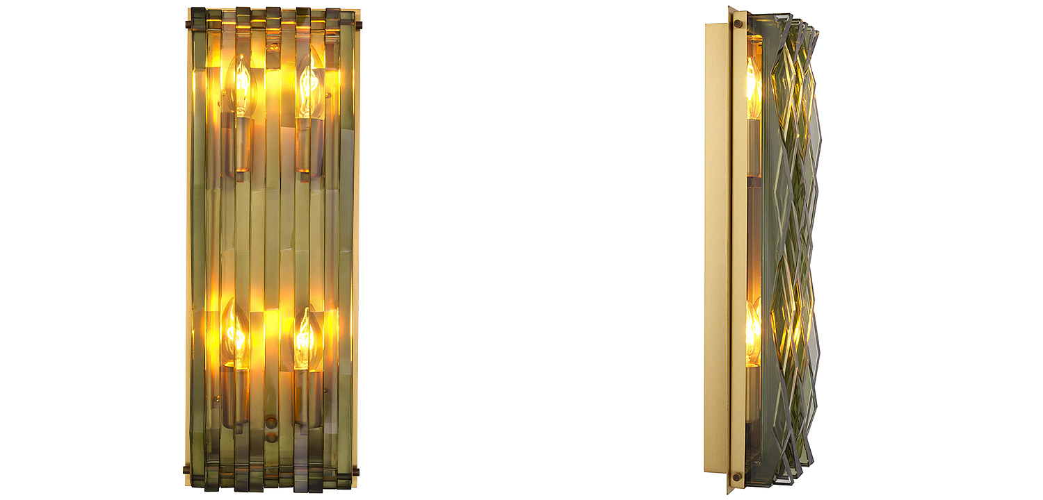 Бра Eichholtz Wall Lamp Nuvola L Green Бра Eichholtz Wall Lamp Nuvola L Green - Loft-Concept в Волгограде