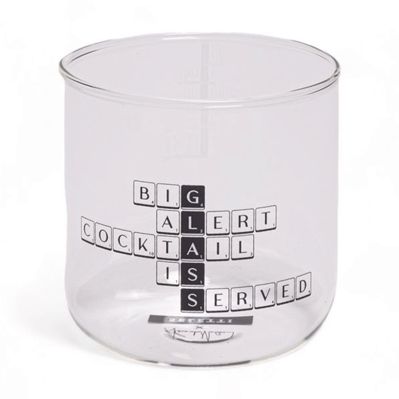 Стакан Seletti Cocktail Прозрачное Стекло Черный Стакан Seletti Cocktail Прозрачное Стекло Черный в Волгограде | Loft Concept