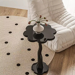 Дизайнерский журнальный стол в виде чёрного цветка Ludox варинант исполнения - 2 | Loft Concept в Волгограде