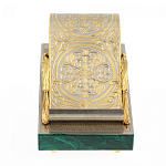 Подставка для телефона из натурального камня малахит Natural Stone Stand варинант исполнения - 3 | Loft Concept в Волгограде