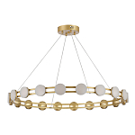 Люстра кольцевая с круглыми светодиодными источниками света Maxine Light варинант исполнения - 8 | Loft Concept в Волгограде