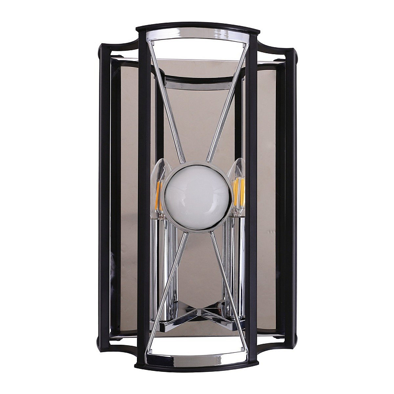 Бра Candles Cell Chromium Sconces Хром Черный Бра Candles Cell Chromium Sconces Хром Черный в Волгограде | Loft Concept