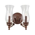 Бра с 2-мя стеклянными плафонами с пузырьками Feiss варинант исполнения - 1 | Loft Concept в Волгограде