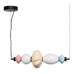 Подвесной светильник фигруный с керамическими элементами 18W LED Fragrant Light варинант исполнения - 3 | Loft Concept в Волгограде