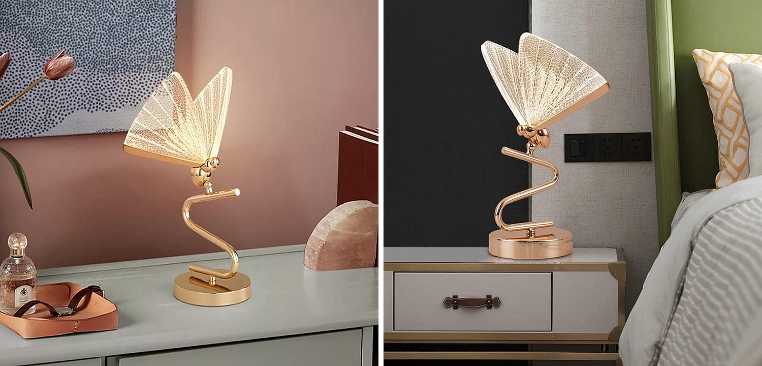 Ночник с Бабочкой Butterfly Table Lamp A Ночник с Бабочкой Butterfly Table Lamp A - Loft-Concept в Волгограде