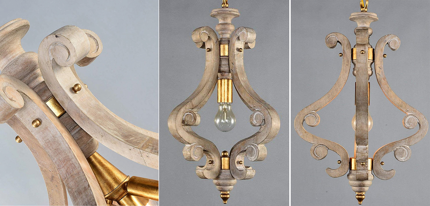 Подвесной светильник Santu Provence Hanging lamp Подвесной светильник Santu Provence Hanging lamp - Loft-Concept в Волгограде