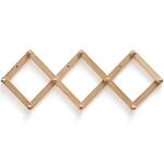 Настенная деревянная раздвижная вешалка Larson Wood Hanger варинант исполнения - 2 | Loft Concept в Волгограде