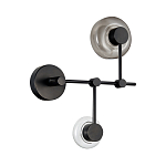 Бра с 2-мя плафонами разного диаметра и цвета Polyhedron варинант исполнения - 2 | Loft Concept в Волгограде