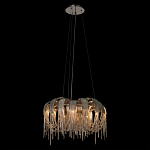 Люстра подвесная круглая с изогнутыми металлическими дугами и ниспадающими цепочками 65 см Atlantis Chain варинант исполнения - 11 | Loft Concept в Волгограде