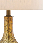 Настольная лампа с тканевым абажуром в форме цилиндра Thin Neck варинант исполнения - 1 | Loft Concept в Волгограде