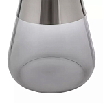 Кофейный столик с основанием из закаленного стекла Classic Round Gray Table варинант исполнения - 5 | Loft Concept в Волгограде