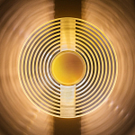 Бра в виде металлического диска Amadis Gold Wall Lamp варинант исполнения - 7 | Loft Concept в Волгограде