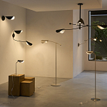 Бра с поворотным плафоном Aracea Black Wall Lamp варинант исполнения - 2 | Loft Concept в Волгограде