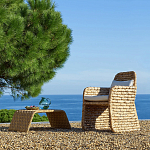 Плетеное кресло Madge Wicker Armchair варинант исполнения - 9 | Loft Concept в Волгограде