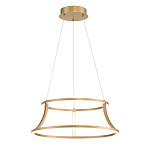 Люстра золотого цвета с 2-мя светодиодными кольцами Eurofase варинант исполнения - 2 | Loft Concept в Волгограде