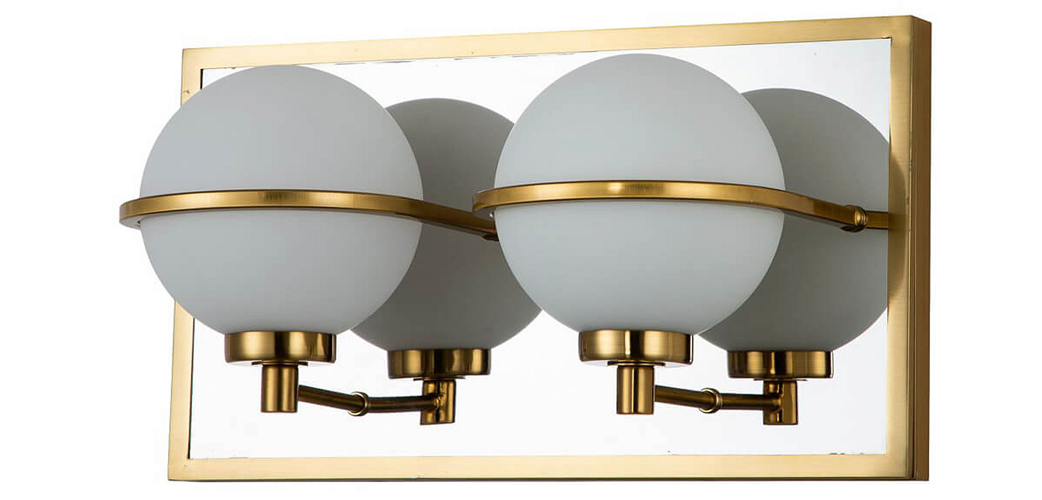 Бра Two Balls Reflection Wall Lamp Бра Two Balls Reflection Wall Lamp - Loft-Concept в Волгограде