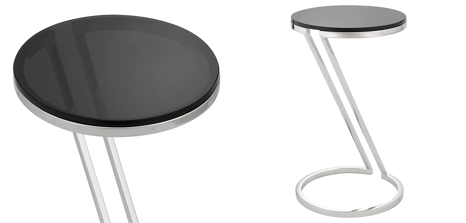 Приставной стол Eichholtz Side Table Falcone Chrome Приставной стол Eichholtz Side Table Falcone Chrome - Loft-Concept в Волгограде