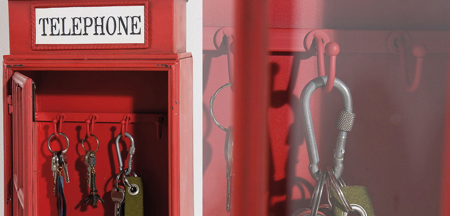 Ключница Red Telephone Box - Loft-Concept в Волгограде