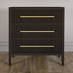 Комод Primo с 3 выдвижными ящиками Темный орех варинант исполнения - 1 | Loft Concept в Волгограде