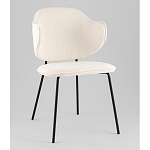 Стул Bellamy букле молочный варинант исполнения - 1 | Loft Concept в Волгограде