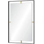 Зеркало прямоугольное в черной раме Gwendelyn варинант исполнения - 1 | Loft Concept в Волгограде
