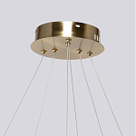 Люстра подвесная с двумя пересекающимися белыми светодиоидными кольцами Luke Lampco Tracer Lamp варинант исполнения - 9 | Loft Concept в Волгограде