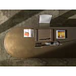 Дизайнерский рабочий стол из металла BLEVIO Table варинант исполнения - 4 | Loft Concept в Волгограде