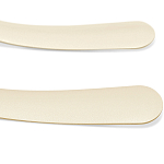 Вешалка настенная с 4-мя бежевыми крючками из пластика Curves Hangers варинант исполнения - 3 | Loft Concept в Волгограде