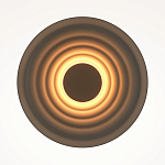 Бра круглое Soft Halo серый варинант исполнения - 2 | Loft Concept в Волгограде