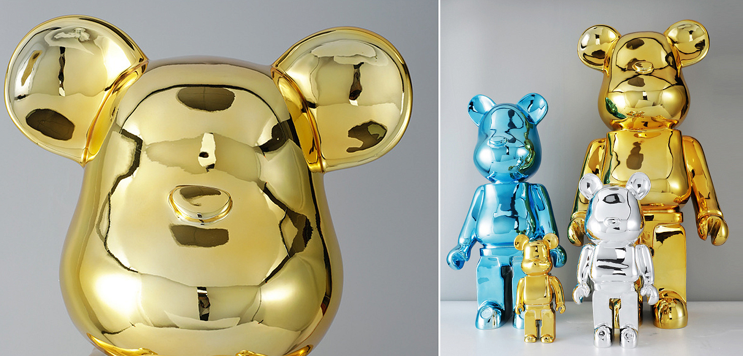 Статуэтка Bearbrick Gold Статуэтка Bearbrick Gold - Loft-Concept в Волгограде