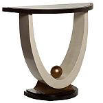 Консоль на полукруглой основе Stylish Pearl варинант исполнения - 1 | Loft Concept в Волгограде