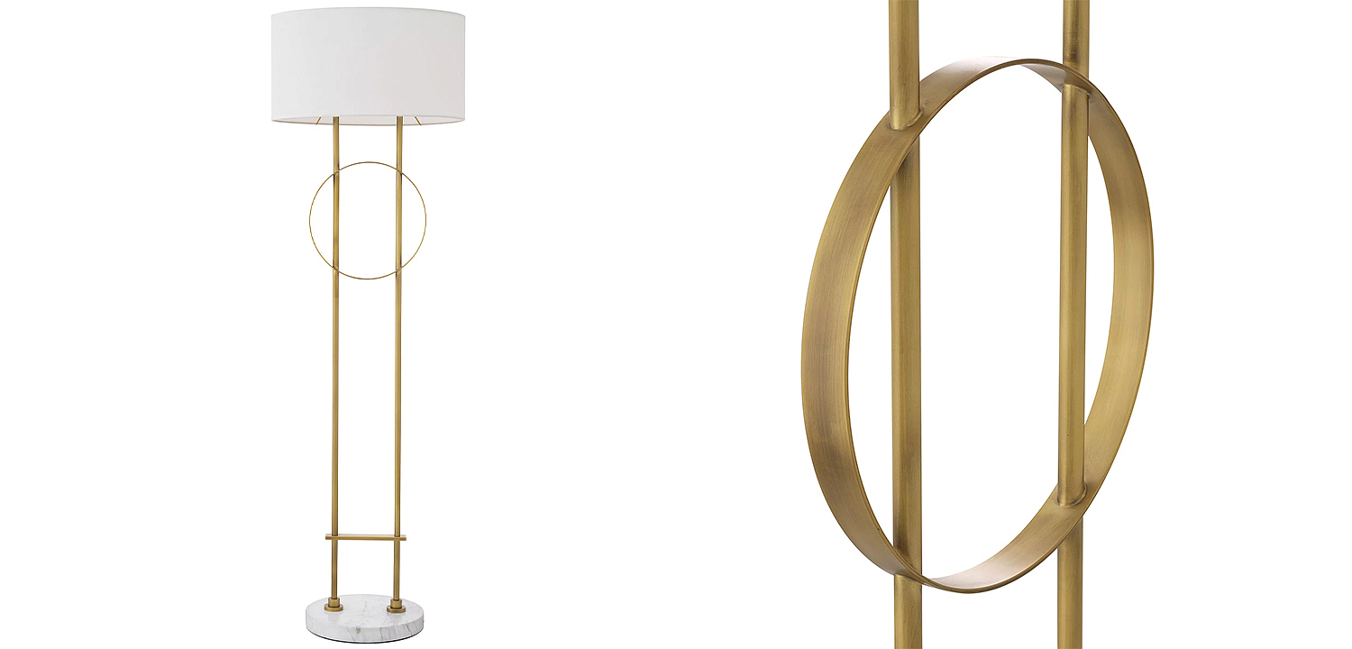 Торшер Eichholtz Floor Lamp Kaiser Торшер Eichholtz Floor Lamp Kaiser - Loft-Concept в Волгограде