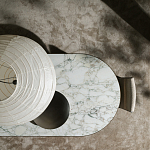 Дизайнерский рабочий стол из металла BLEVIO Table варинант исполнения - 7 | Loft Concept в Волгограде