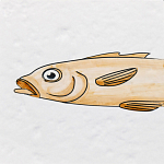 Плитка с узором Рыба Русалка варинант исполнения - 5 | Loft Concept в Волгограде