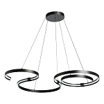 Люстра подвесная светодиодная в виде волнообразной ленты Ribbon Vortex варинант исполнения - 2 | Loft Concept в Волгограде