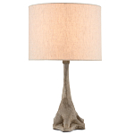 Настольная лампа с корпусом в виде дерева Gray Concrete Trunk варинант исполнения - 3 | Loft Concept в Волгограде