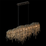 Люстра подвесная с металлическими дугами и длинными цепочками 115 см Atlantis Chain варинант исполнения - 14 | Loft Concept в Волгограде