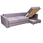Диван трехместный раскладной Giorgio Sofa серый варинант исполнения - 3 | Loft Concept в Волгограде