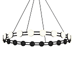 Люстра кольцевая с круглыми светодиодными источниками света Maxine Light варинант исполнения - 2 | Loft Concept в Волгограде