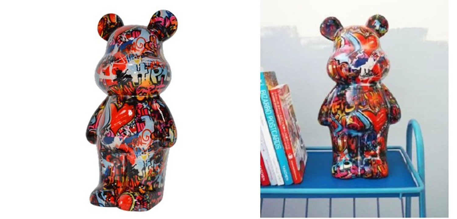 Статуэтка Graffiti Bear red Статуэтка Graffiti Bear red - Loft-Concept в Волгограде