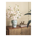 Ваза с зелеными цветочными и птичьими мотивами Vase Inspired by Nature варинант исполнения - 4 | Loft Concept в Волгограде