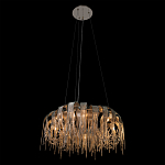 Люстра круглая подвесная с металлическими дугами и длинными цепочками 80 см Atlantis Chain варинант исполнения - 5 | Loft Concept в Волгограде