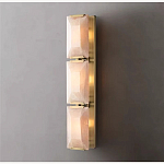 Бра из 3-х прямоугольных мраморных панелей Calling to Shine варинант исполнения - 4 | Loft Concept в Волгограде