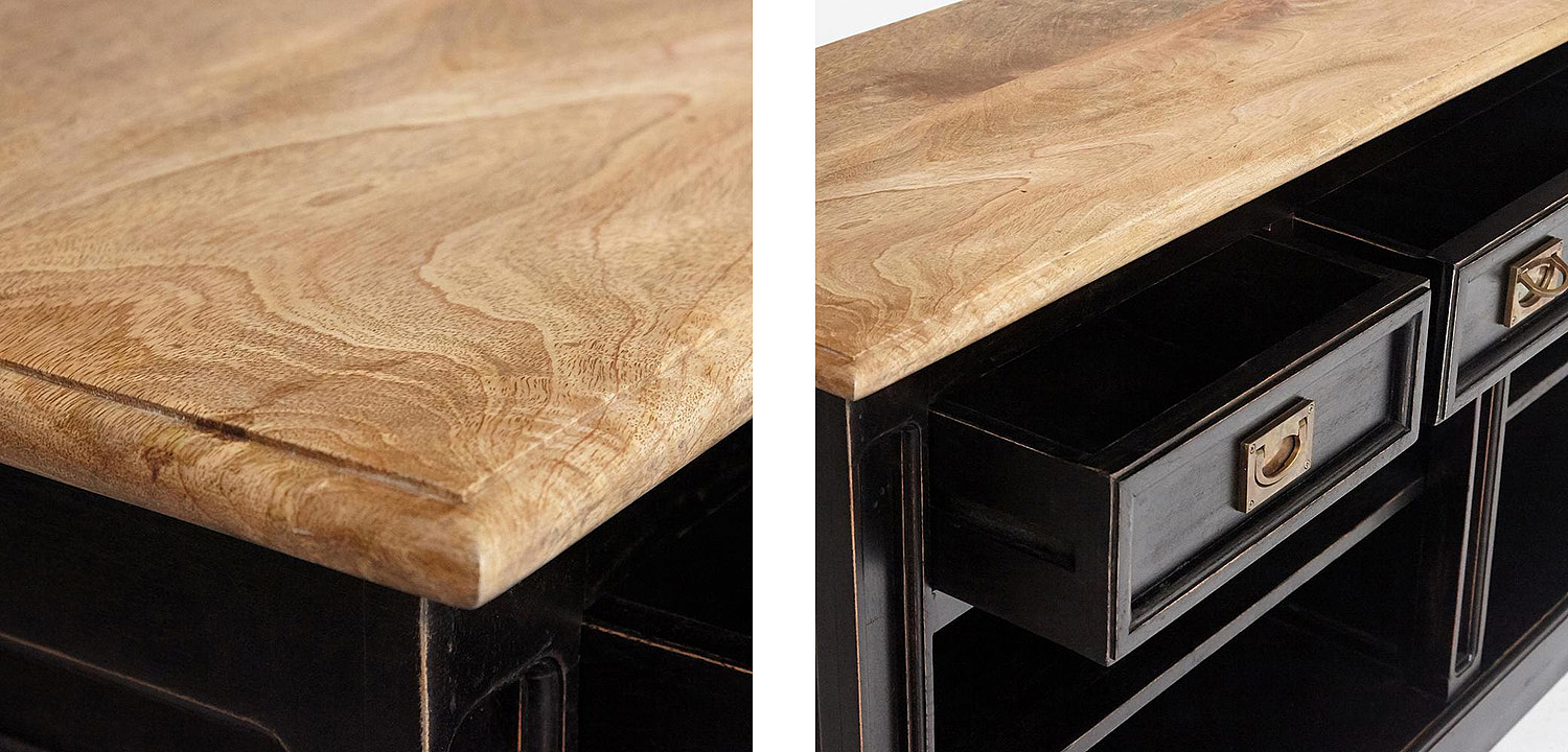 Комод с 3-мя ящиками Provence Sylvie stand Комод с 3-мя ящиками Provence Sylvie stand - Loft-Concept в Волгограде