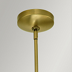 Подвесной светильник с прозрачным рифленым цилиндрическим плафоном Kichler варинант исполнения - 7 | Loft Concept в Волгограде