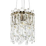 Подвесной светильник с хрустальными подвесками Roul Crystal Round Hanging Lamp варинант исполнения - 1 | Loft Concept в Волгограде