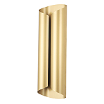 Бра с матовым цилиндрическим абажуром цвета латунь Monolith варинант исполнения - 1 | Loft Concept в Волгограде